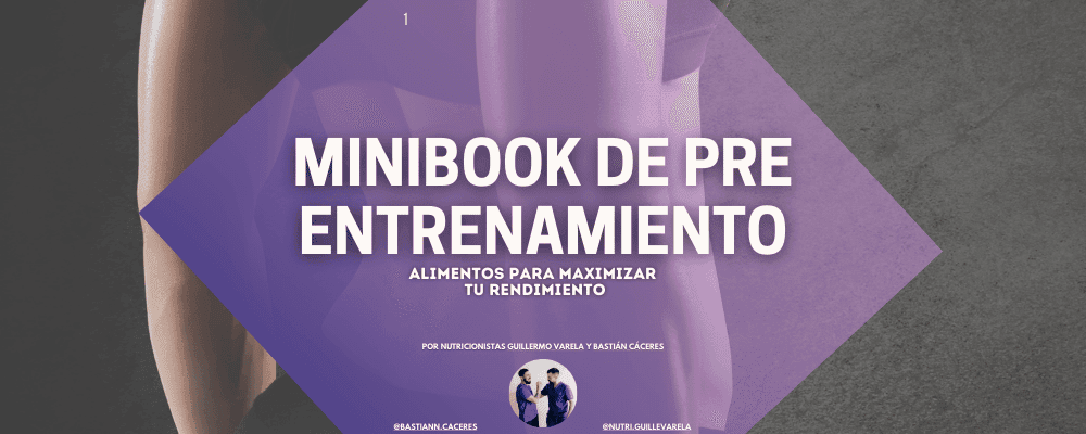 MINIBOOK GRATUITO NUTRICION Y PRE ENTRENAMIENTO